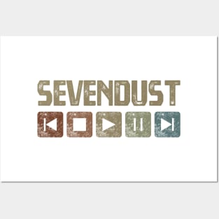 Sevendust Control Button Posters and Art